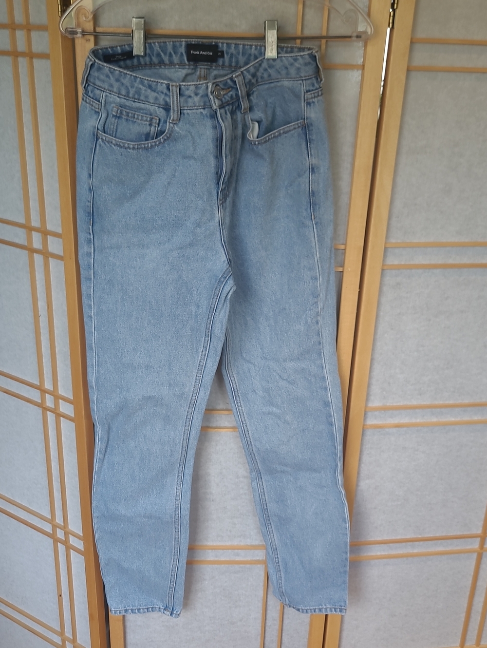 Frank And Oak Organic Cotton Women’s Mid Rise Jeans